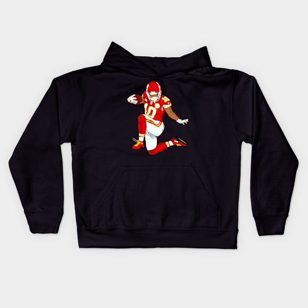 Isiah Pacheco Kids Hoodie by Qrstore